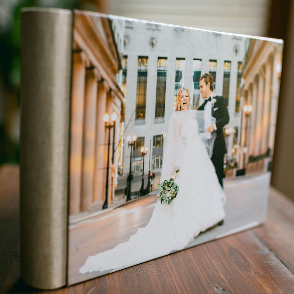 signature fine art wedding album