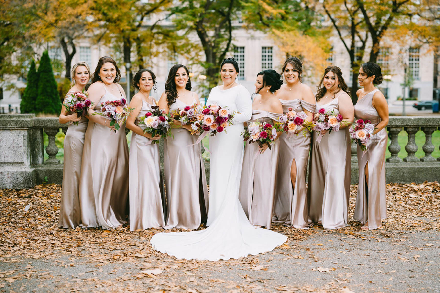 timeless elegant blackstone hotel wedding grant park winter colors light and bright photography