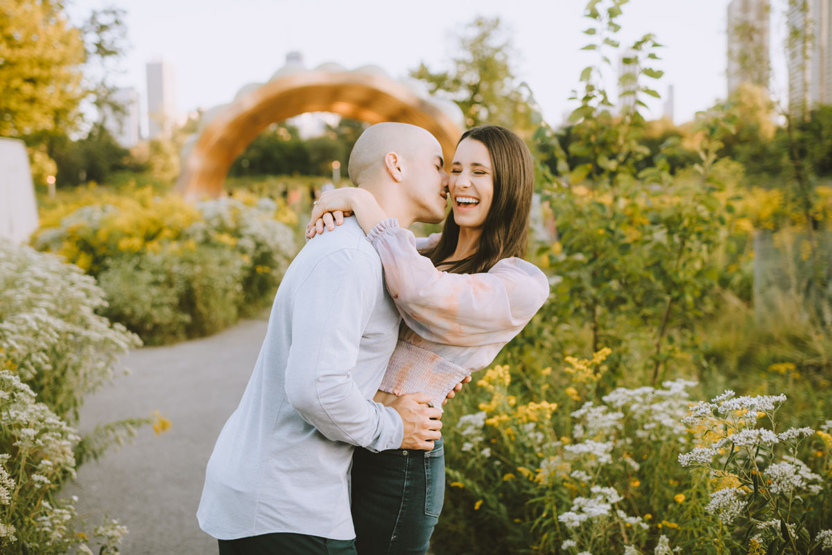 lincoln park engagement light and bright photography best true color photographer