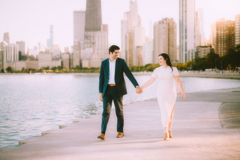 Fall North Avenue Engagement  // Hannah + Colin