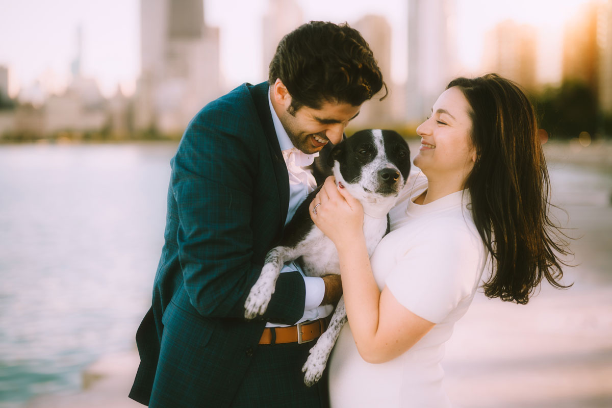 north avenue beach dreamy chicago engagement photographer light and bright true color