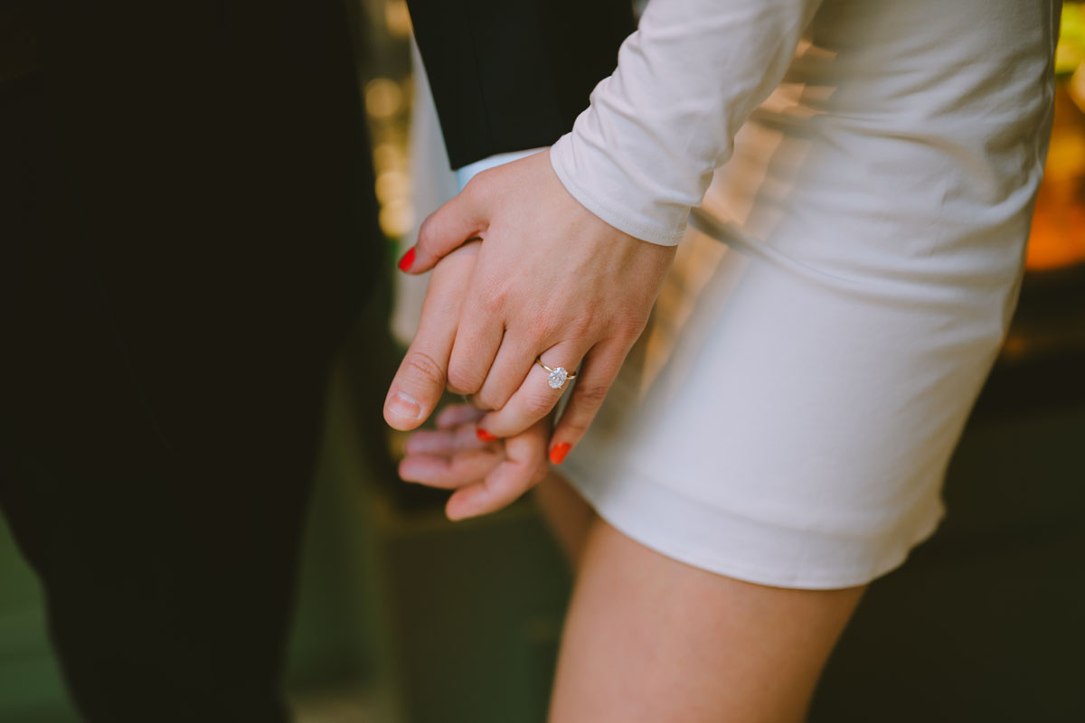 Pendry Chicago engagement shoot cute cafe light and bright true color photographer